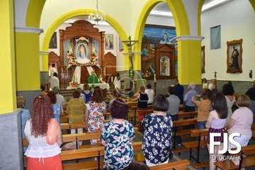 Lomo Magullo inició este sábado los cultos en honor de la Virgen de Las Nieves (Foto Francisco Javier Santana/TA)